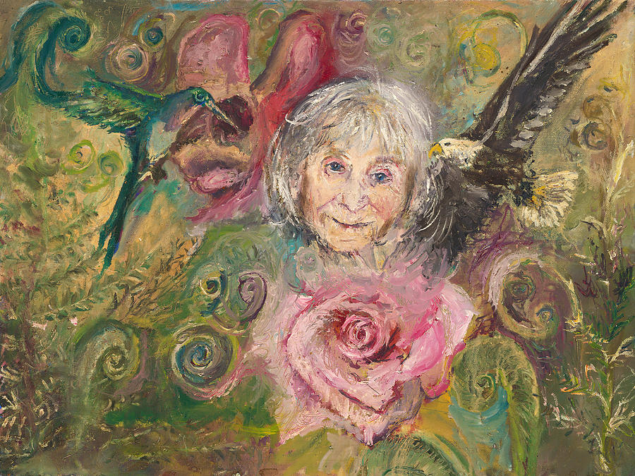 Mom Jeanne Painting by Patricia Trudeau