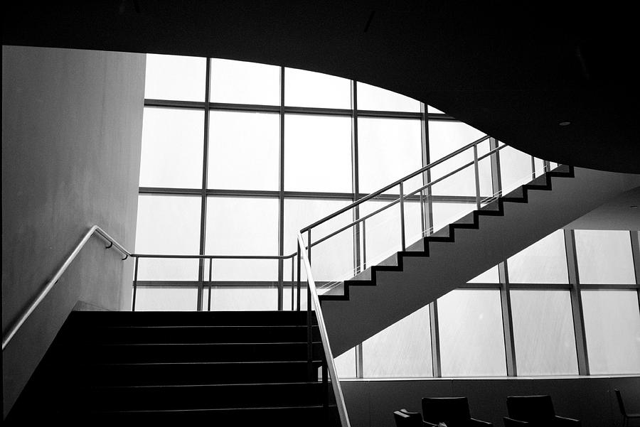 MoMA Stairs 1 Photograph by Cornelis Verwaal