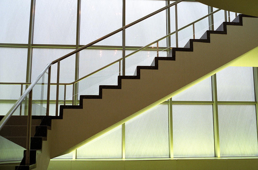 MoMA Stairs 3 Photograph by Cornelis Verwaal