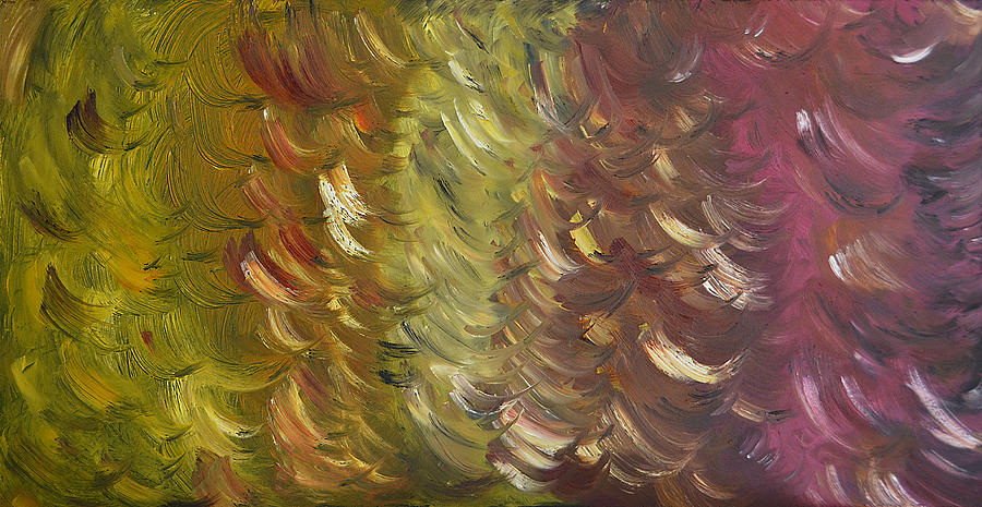 Moment Breeze - sold-Oil Painting Painting by Renee Anderson