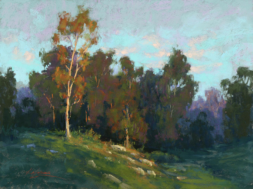 California Impressionism Pastel - Momentary by Kim Lordier