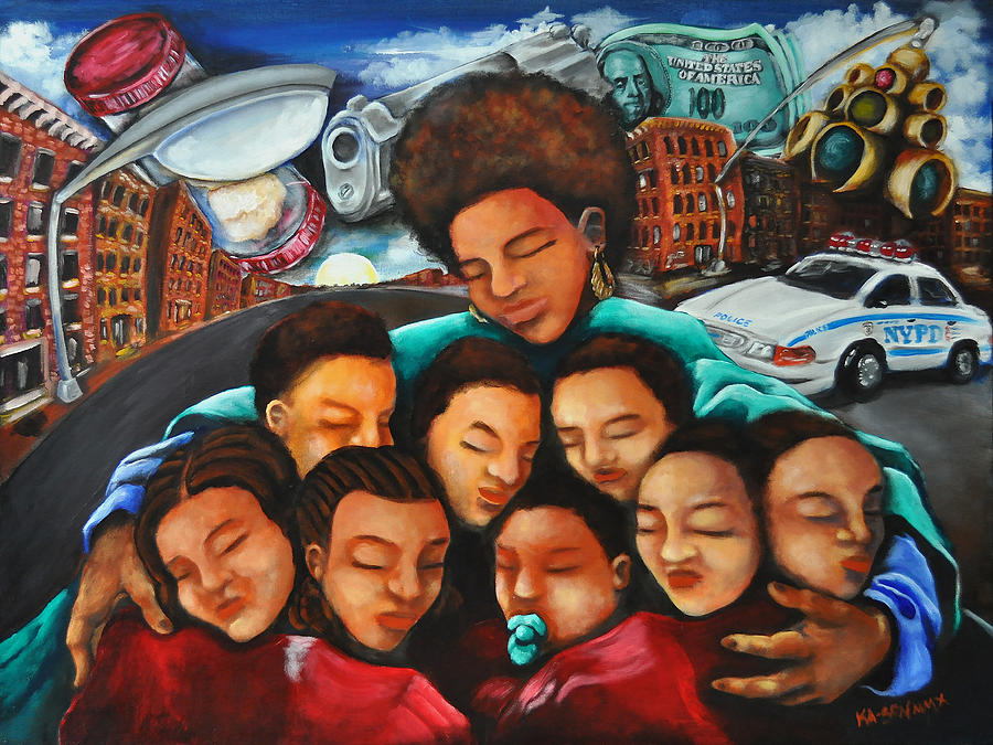 Momma Painting By Ka Son Reeves fine art america