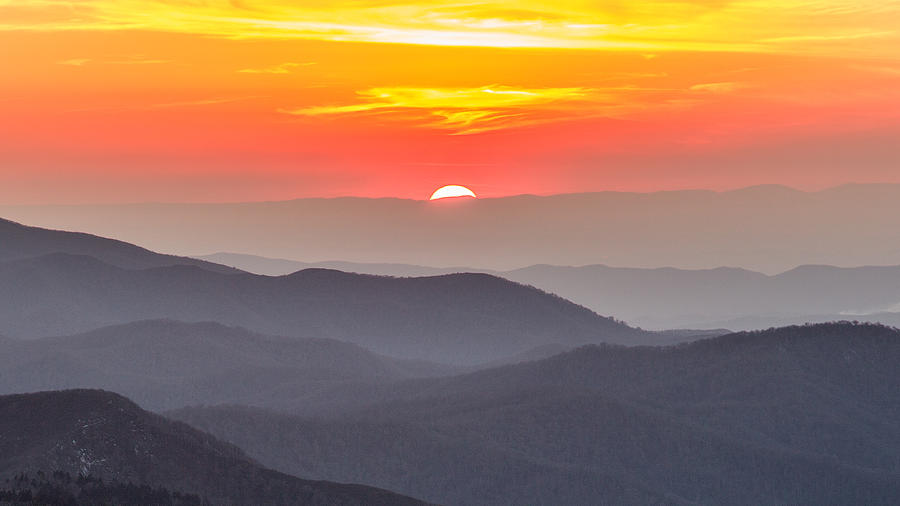 Landscape Photograph - Moms Sunset by Johnny Crisp Landscape Photograph - Moms Sunset by Johnny Crisp