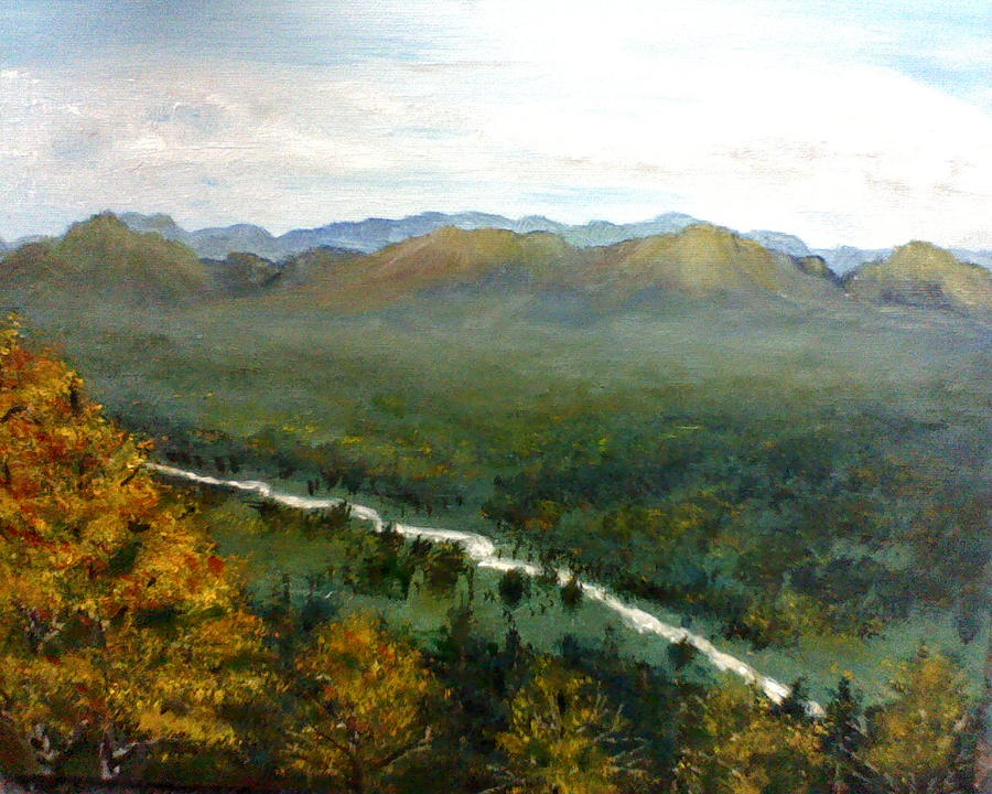 Moms Valley Painting by J L Zarek