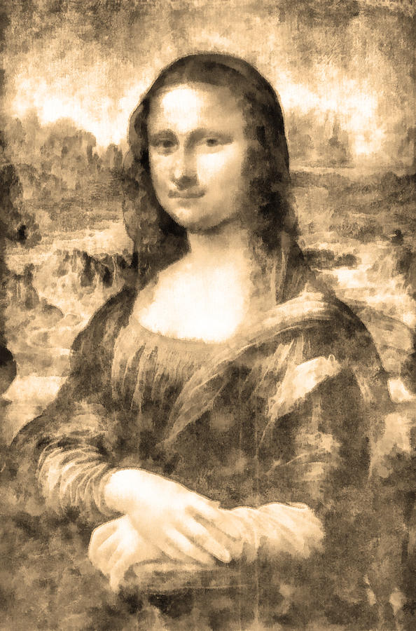 Mona Lisa Painting by George Rossidis