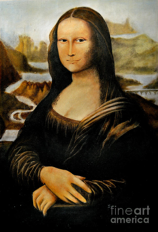 Mona Lisa Painting by Suranga Basnagala