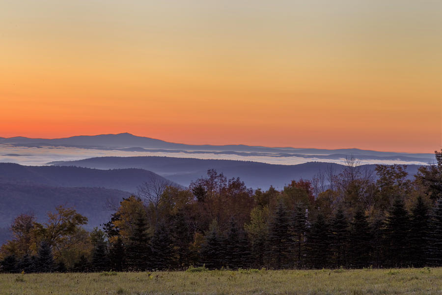 Monadnock From Vermont Photograph by Tom Singleton