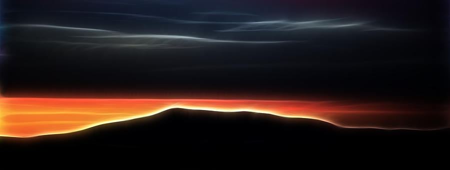 Sunset Photograph - Monadnock Sunset by Gordon Ripley