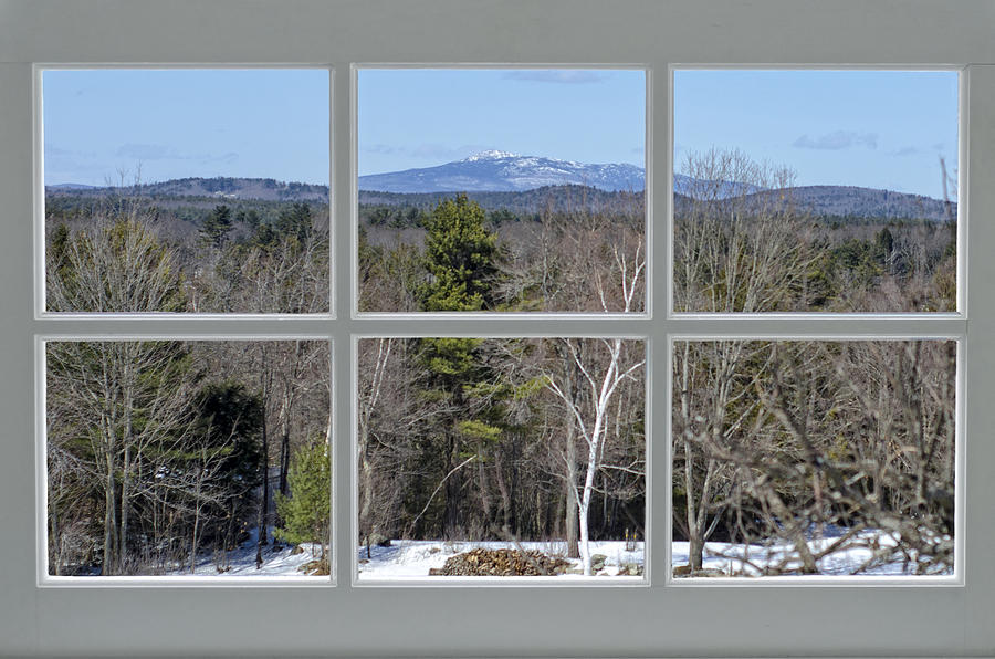 Monadnock Window View Photograph by Donna Doherty