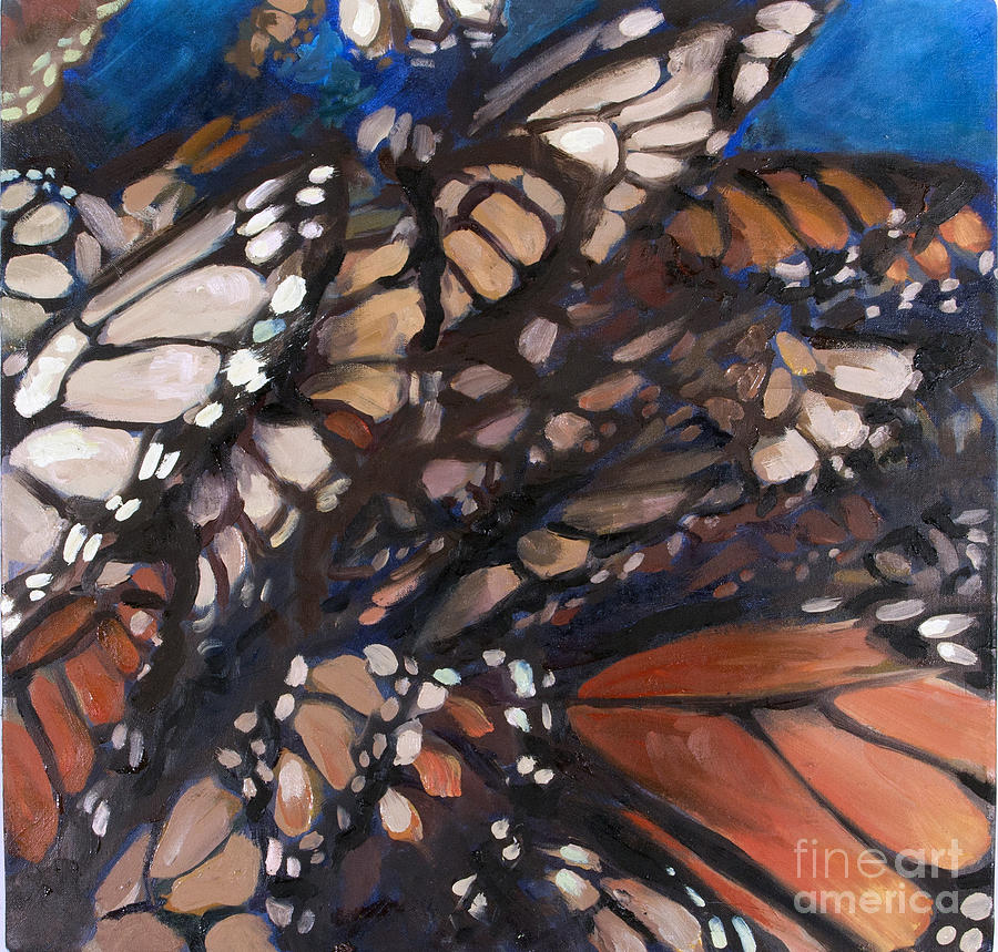 Monarch Migration Painting by Erika Gakovich