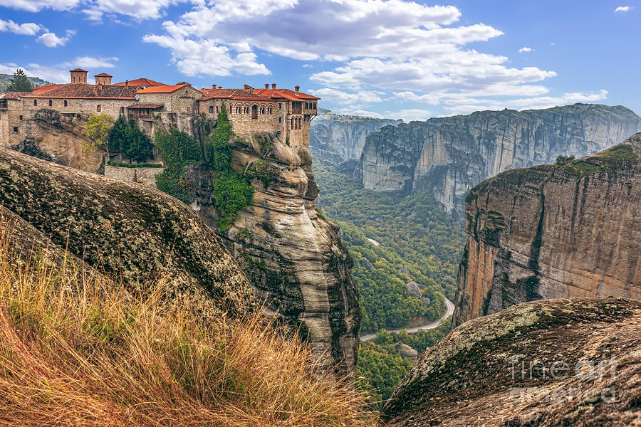 Unique Photograph - Monastery from Meteora-Greece by Dragomir Nikolov