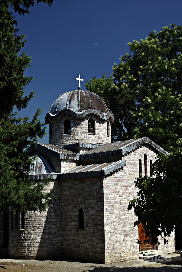 Byzantine Photograph - Monastery of Osios David by Zoran Berdjan