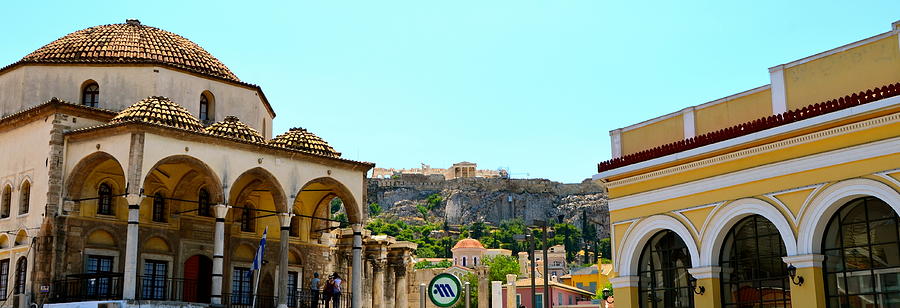 Monastiraki - Athens Photograph by Corinne Rhode