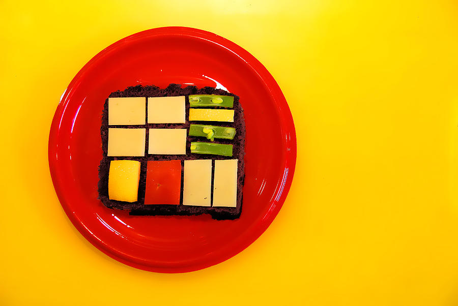 Mondrian sandwich Photograph by Andrei SKY