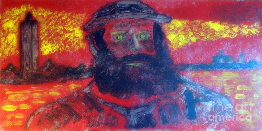 Great Artist Monet 1 Painting by Richard W Linford