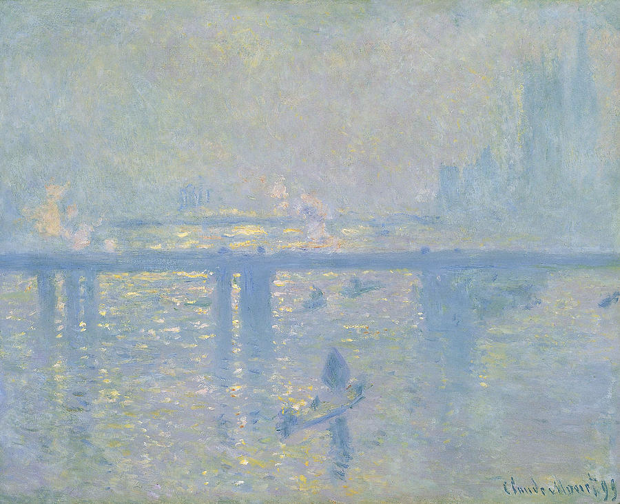Monet Bridge, 1899 Painting by Granger