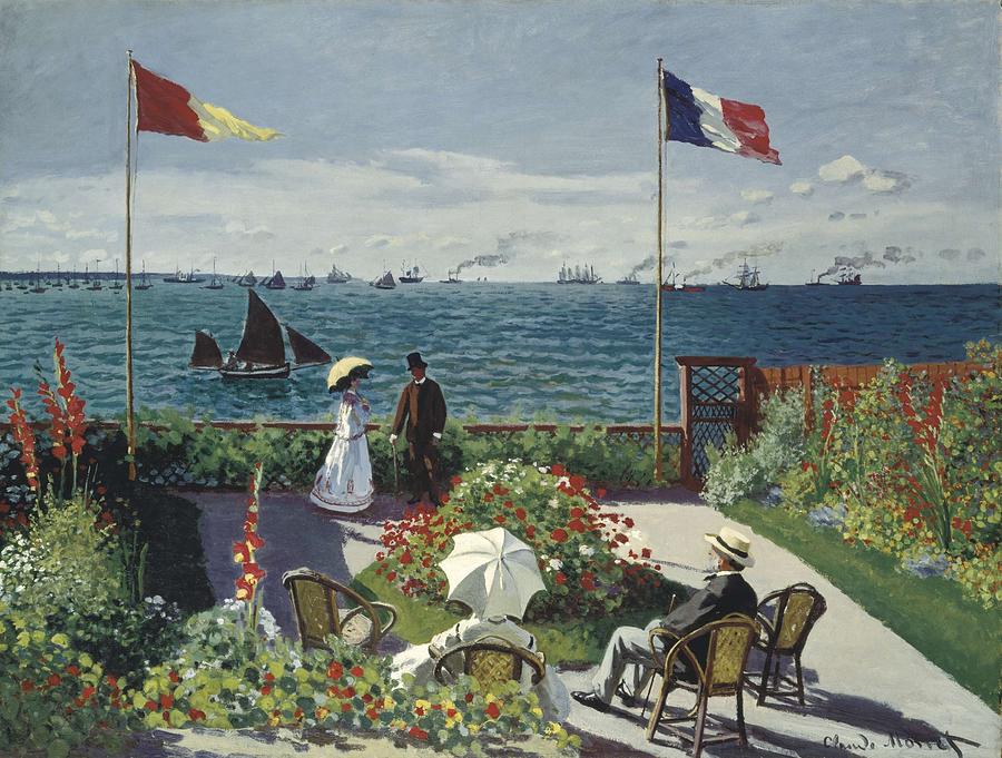 Monet, Claude 1840-1926. Garden Photograph by Everett