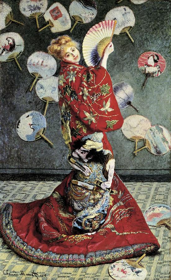 Monet, Claude 1840-1926. La Japonaise Photograph by Everett
