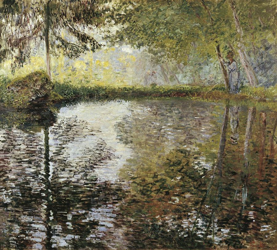 Monet, Claude 1840-1926. Pond Photograph by Everett