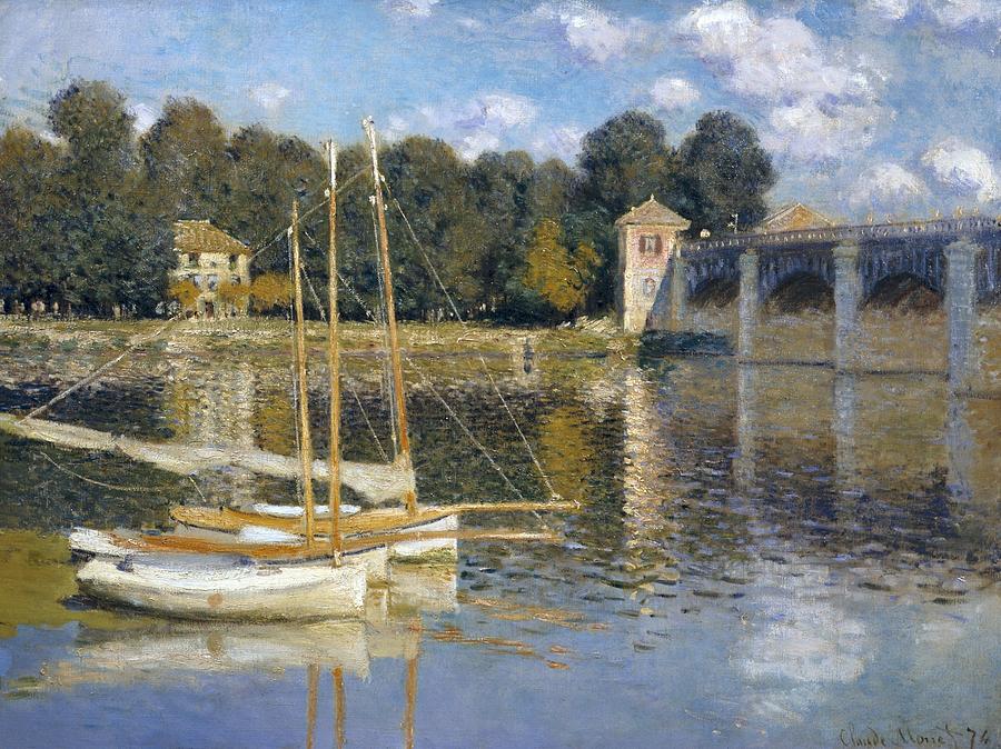 Monet, Claude 1840-1926. The Bridge Photograph by Everett