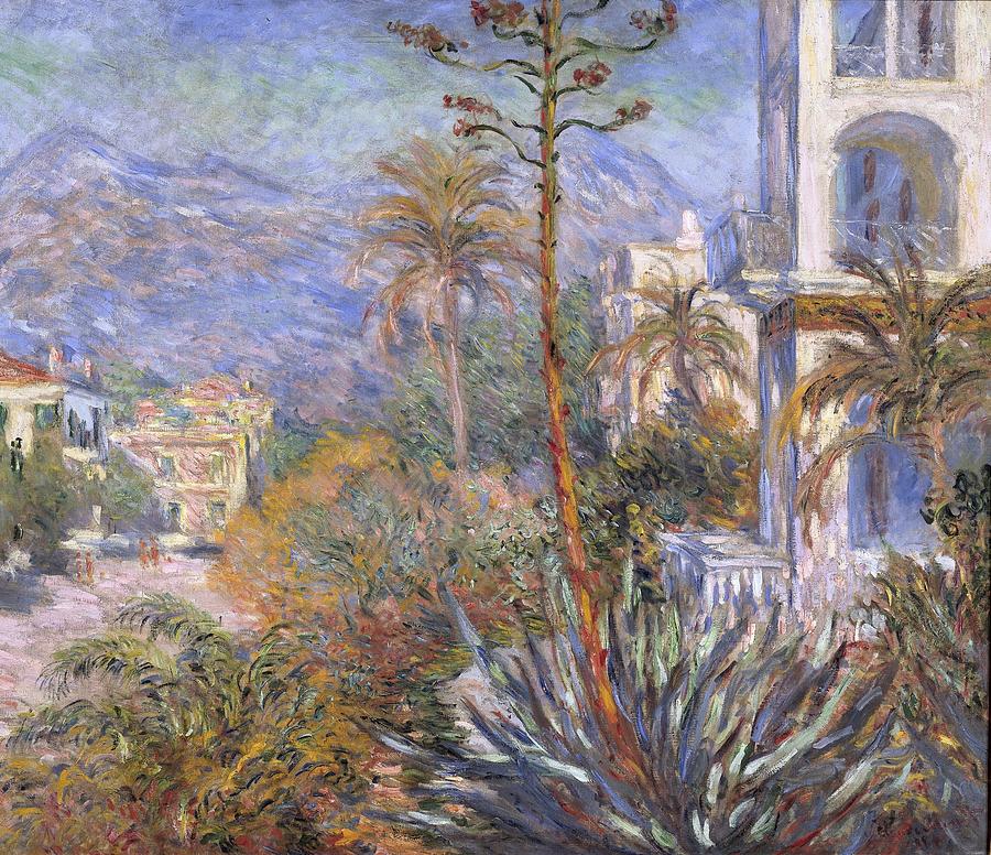 Monet, Claude 1840-1926. Villas Photograph by Everett