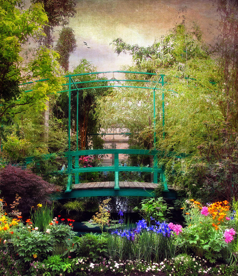Monet Footbridge Photograph by Jessica Jenney