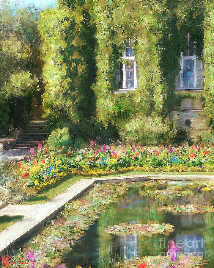 Monet Hommage 1 Painting by Theo Danella