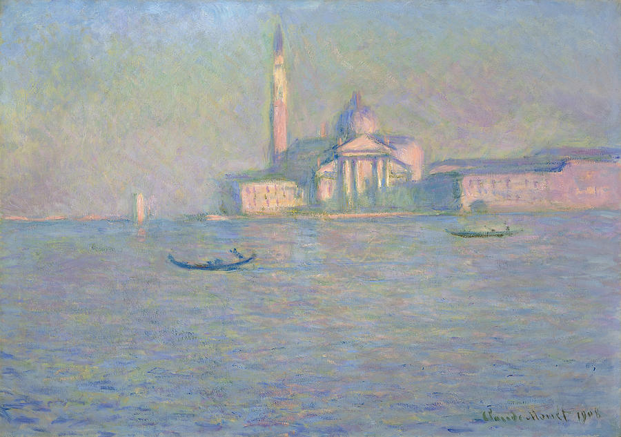 Monet Venice, 1908 Painting by Granger
