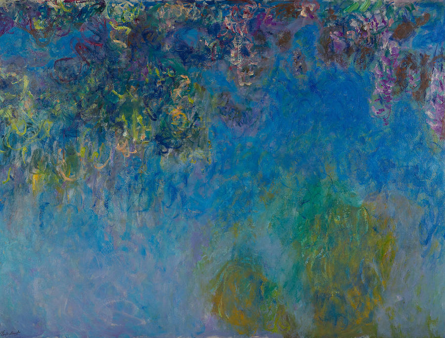 Monet Wisteria, C1925 Painting by Granger
