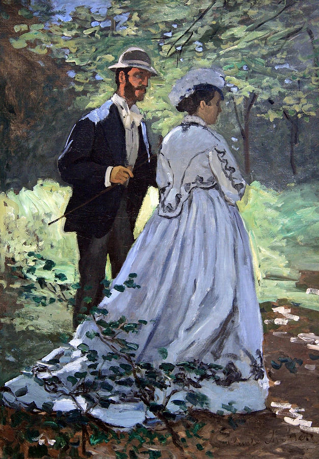 Claude Monet Photograph - Monets Bazille And Camille by Cora Wandel