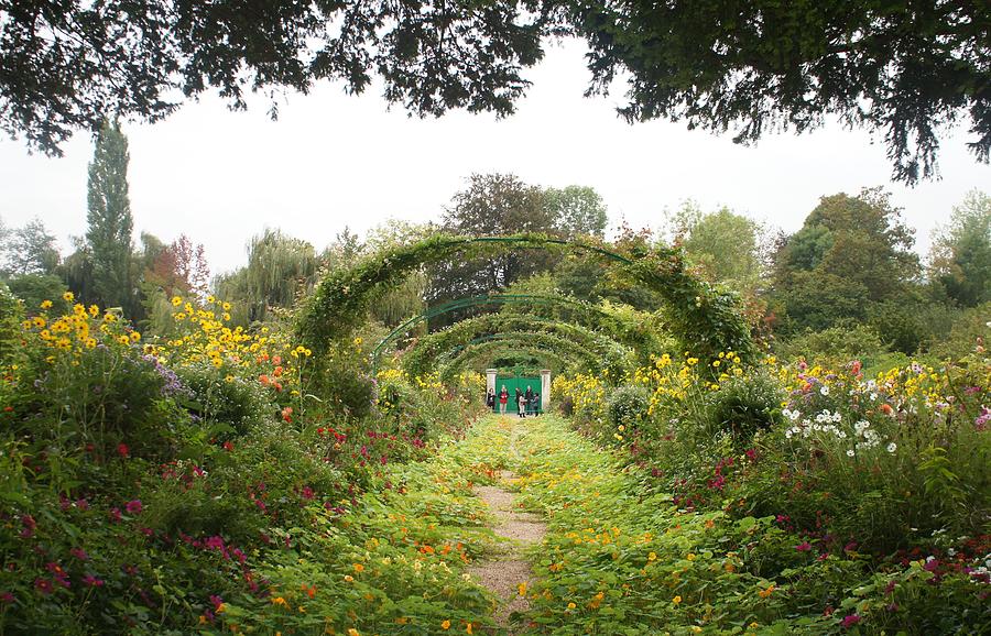 Monets Garden Giverny Photograph by Kristine Bogdanovich