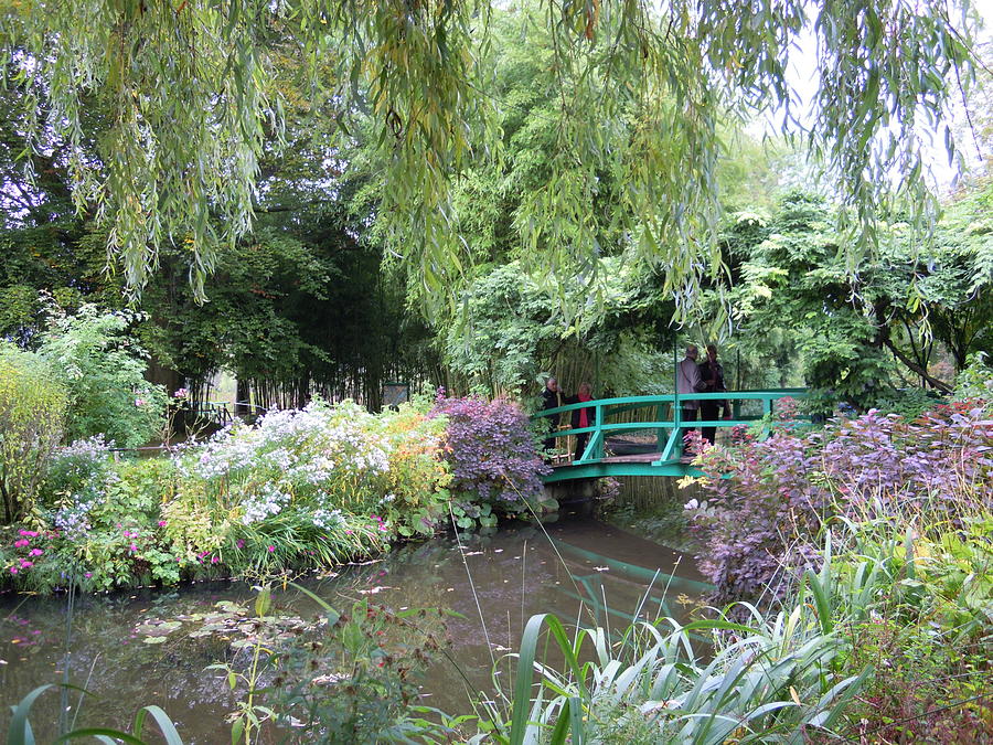 Monet's Japanese Bridge Photograph by Ellen Meakin - Fine Art America