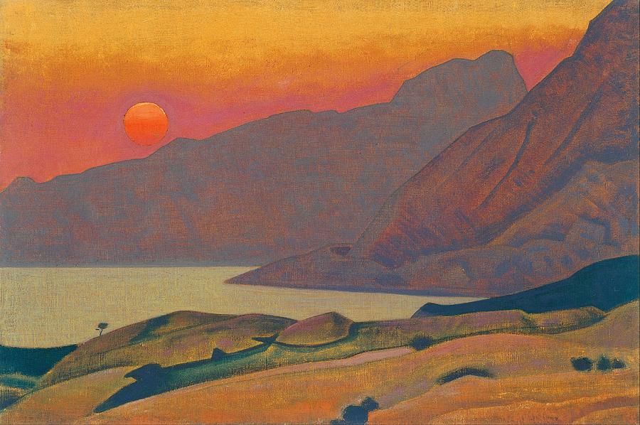 Monhegan - Maine Painting by Nicholas Roerich