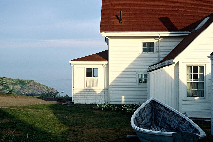 Monhegan Museum - Hopper-like Photograph by AnnaJanessa PhotoArt