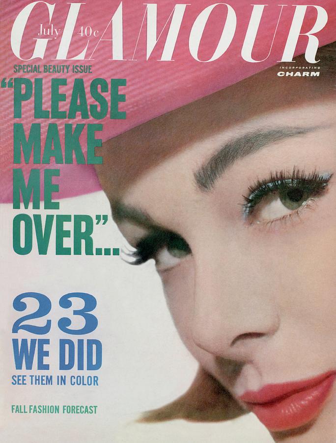 Monique Chevalier On The Cover Of Glamour Photograph by Tom Palumbo