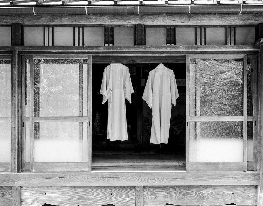 Monk Robes Photograph - Monk Robes  by Ronald Steiner