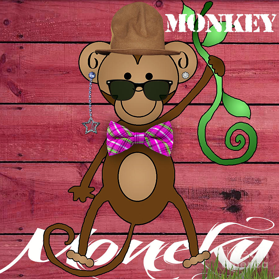 Monkey Business Collection Mixed Media by Marvin Blaine