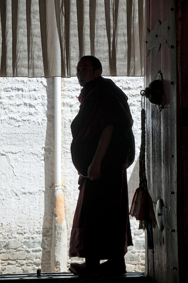 Monk's Silhouette Photograph by Andrea Magugliani - Pixels