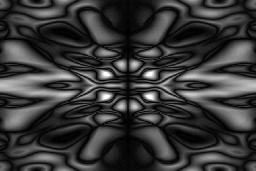 Mono Blur 2 Digital Art by Steve Ball