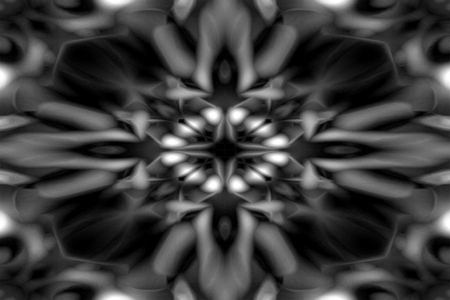 Mono Blur 3 Digital Art by Steve Ball
