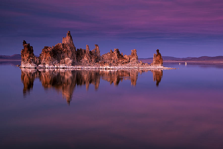 Sunset Photograph - Mono Lake Evening by Andrew Soundarajan