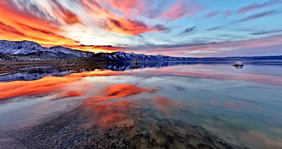 Mono Lake Sunset 2 Photograph