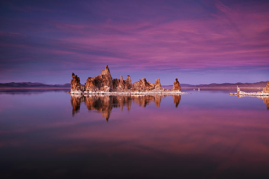 Sunset Photograph - Mono Lake Sunset by Andrew Soundarajan