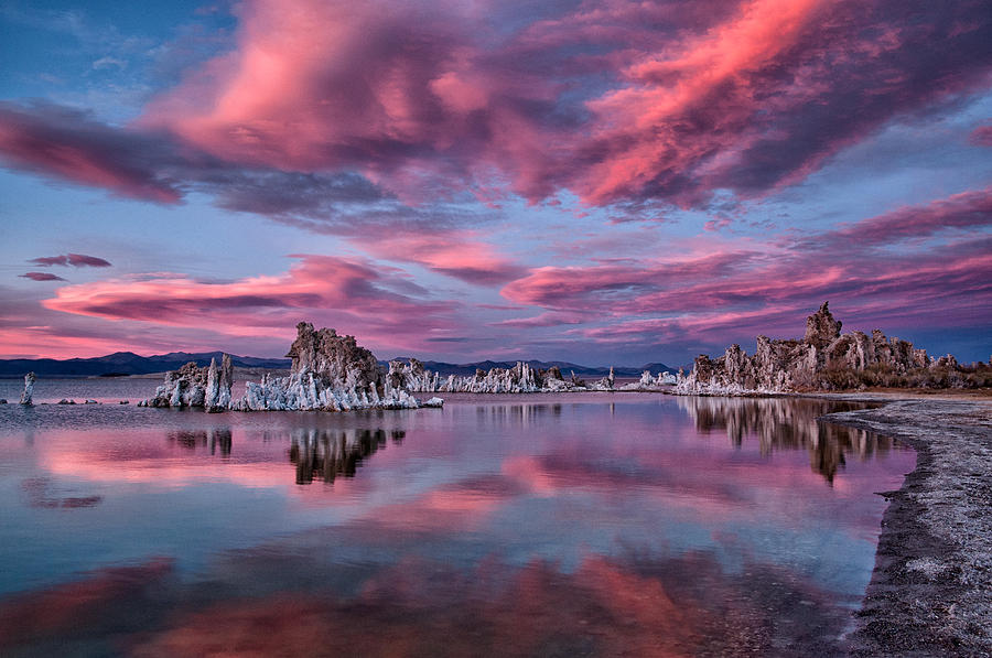 Nature Photograph - Mono Lake Sunset by Cat Connor