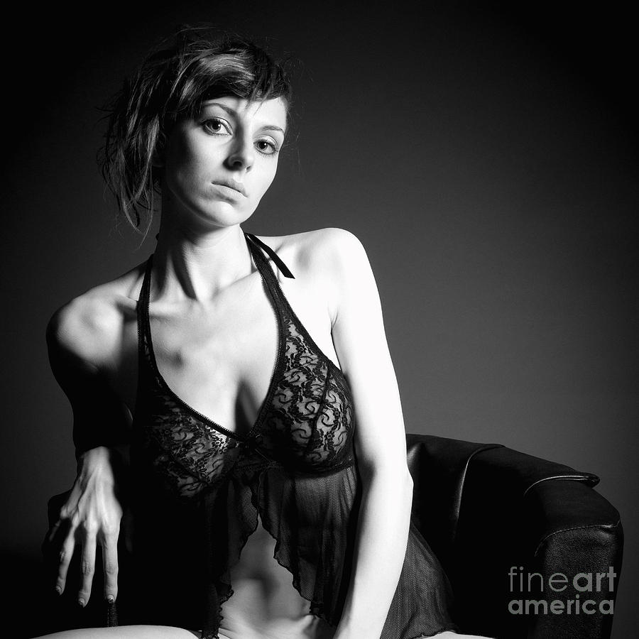 Nude Photograph - Monochrome Beauty by Jochen Schoenfeld