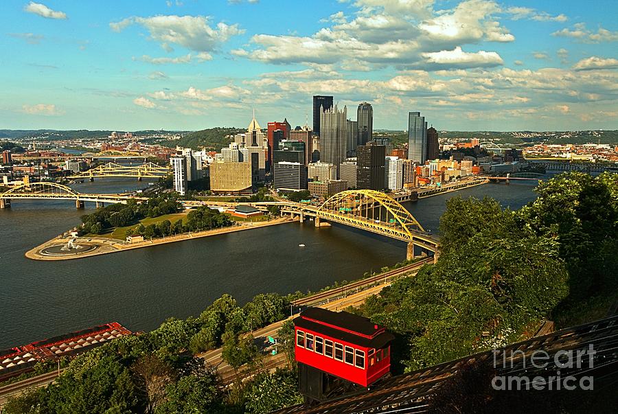Duquesne Incline Photograph by Adam Jewell
