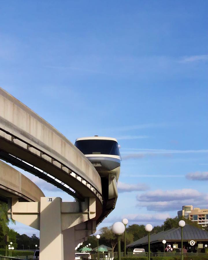 Monorail Photograph by Jenny Hudson
