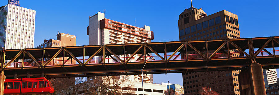 Monorail System In Memphis, Tennessee Photograph by Panoramic Images