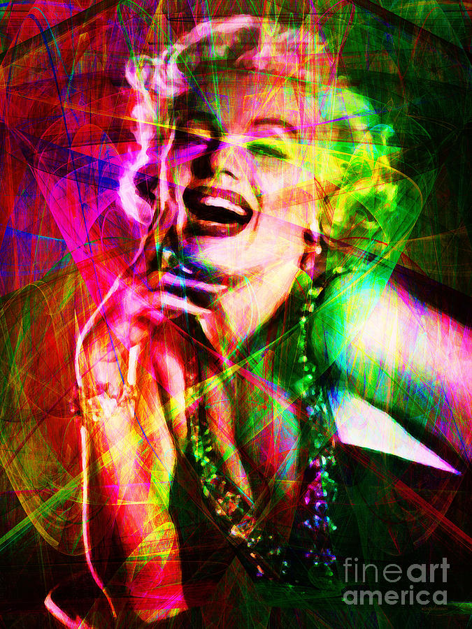 Marilyn Monroe Photograph - Monroe 20130618so by Wingsdomain Art and Photography