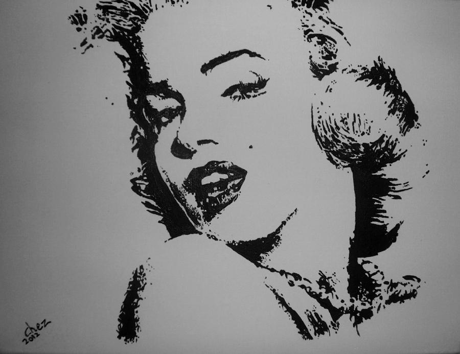 Monroe Painting by Cherise Foster